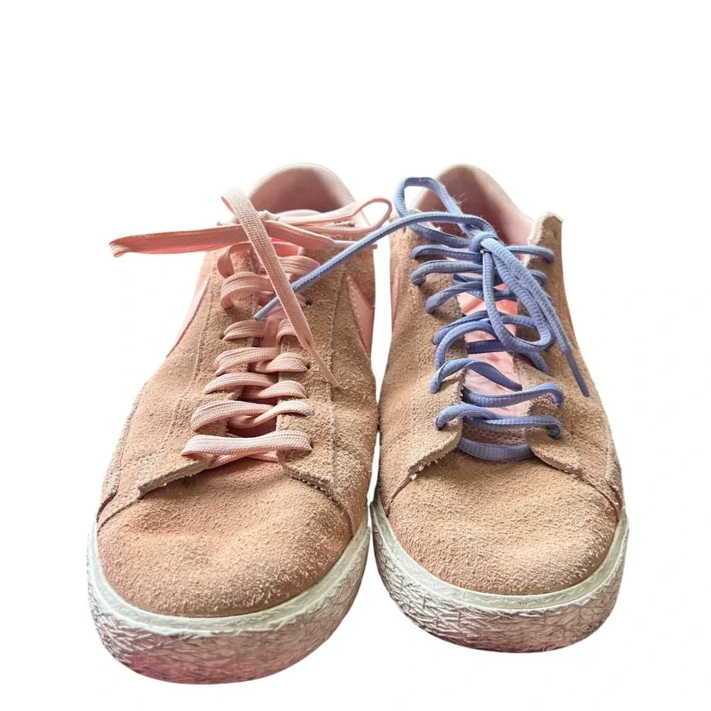 Nike Blazer Low Vintage artic suede Pink Mens Shoes Size‎ 12 Retro
